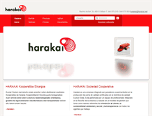 Tablet Screenshot of harakai.net